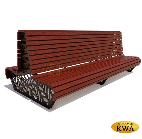 Скамейка уличная «Ялта» (лиственница 2,0)