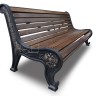 Скамейка чугунная «Патриот» (1,8 м лиственница)