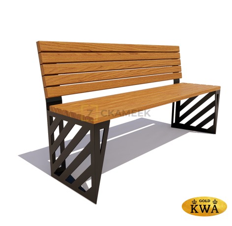 Скамейка парковая «Тула» (лиственница 1,5,40х60)