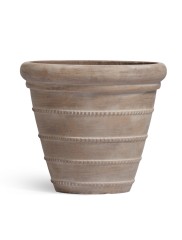 Кашпо TREEZ Ergo Italica Классический конус Капучино д-52, в-46 см