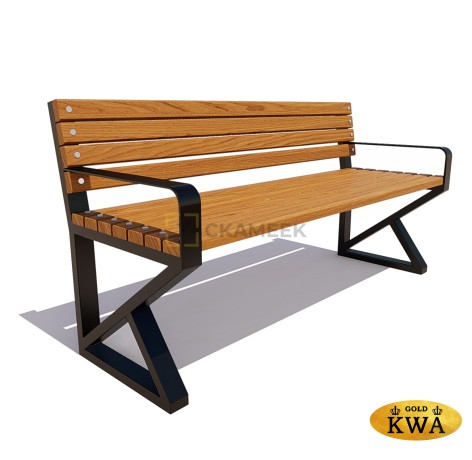 Садово-парковая скамейка «Королев» (0,6 лиственница, 40х60)