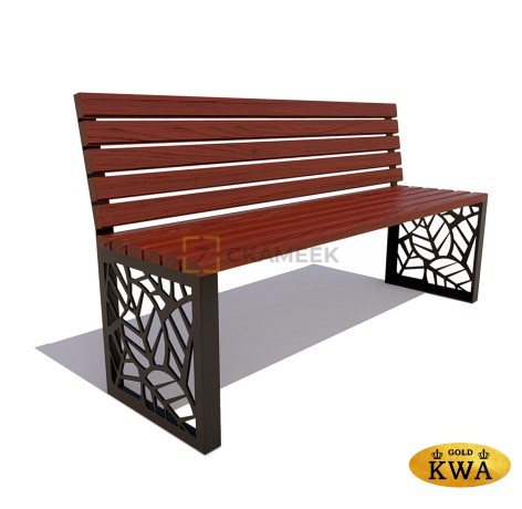 Скамейка «Севастополь» без подлокотников (2,5 м лиственница,40х60)