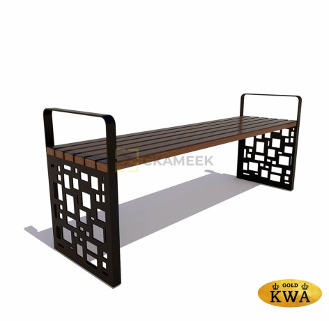 Скамейка «Барселона» без спинки (1,2 лиственница,30х60)