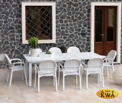 Стол пластиковый раздвижной