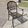 Кресло из алюминия для сада
