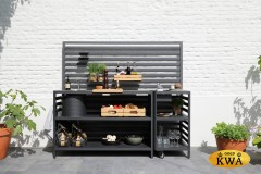 Arvika Уличная кухня антрацит, алюминий