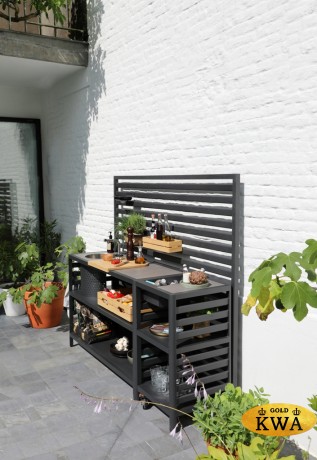 Arvika Уличная кухня антрацит, алюминий