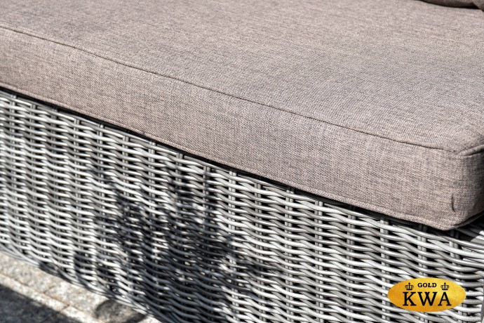 "Гляссе" лаунж-зона из искусственного ротанга, цвет графит