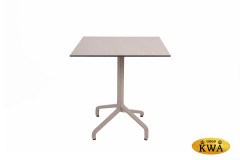 Стол складной квадратный Frasca Mini 70*70, тортора (база + столешница)