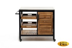 Стол сервировочный НОРД столешница нержавеющая сталь