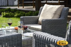 Кресло из искусственного ротанга SUNSTONE  Joygarden