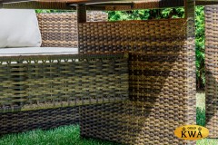 Обеденный комплект KARL коричневый