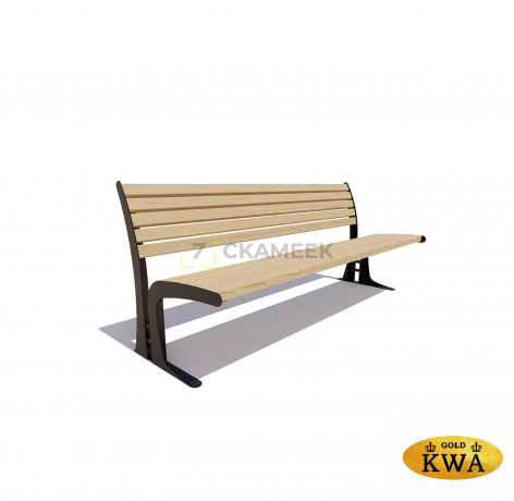 Скамейка «Томск» (2.0 м ангарская сосна)