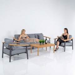 Лаунж зона ДЕСКАНТО с трехместным диваном