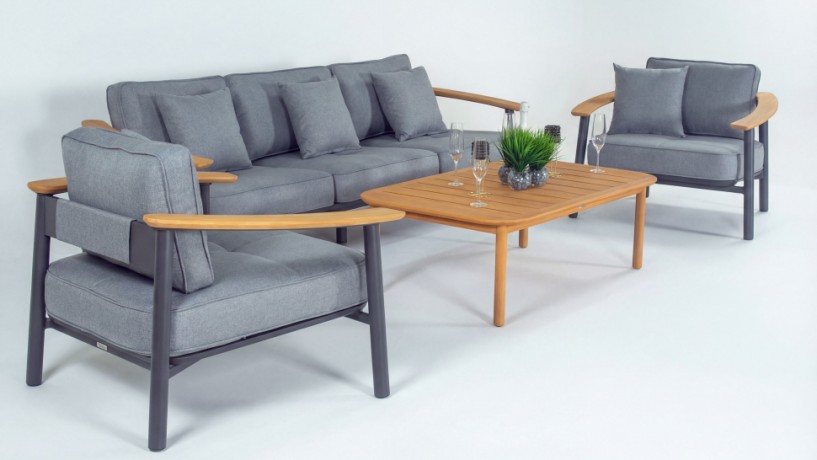 Лаунж зона ДЕСКАНТО с трехместным диваном