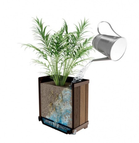 Кашпо-грядка Deco rectangle planter