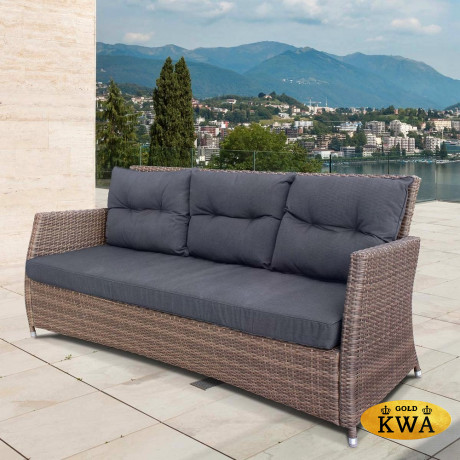 Плетеный трехместный диван AFM-308B-1 Beige