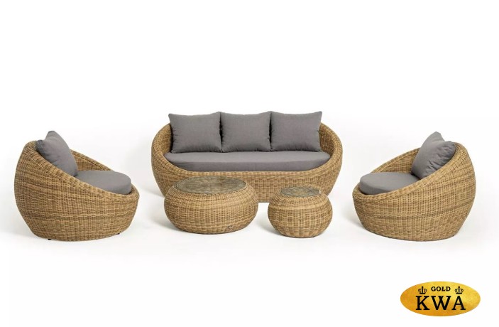 "Барселона" лаунж-зона из искусственного ротанга