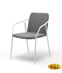&quot;Марокко&quot; стул из текстилена nanotex, алюминиевый каркас, цвет серый