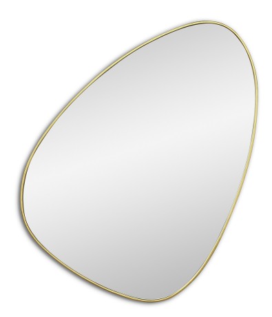Sten S Gold Зеркало в тонкой раме Smal