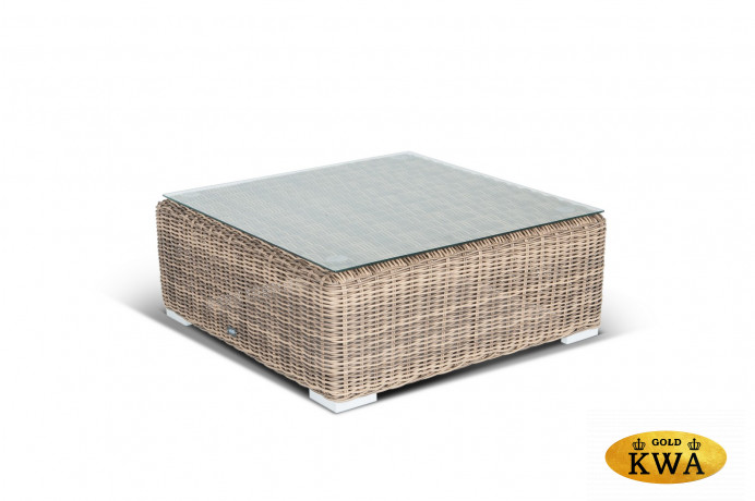 "Лунго" журнальный столик плетеный, цвет коричневый