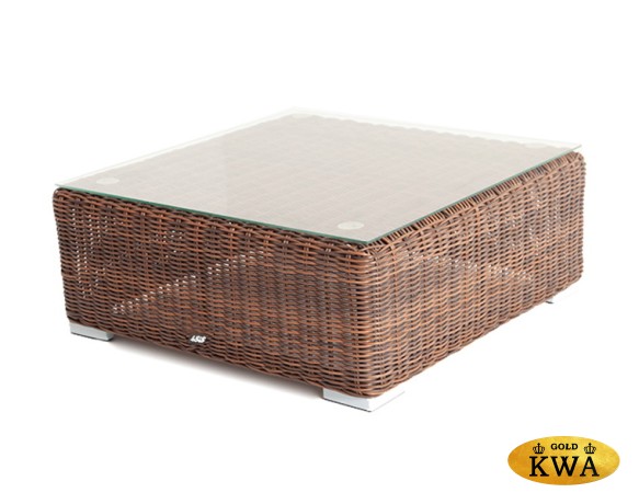 "Лунго" журнальный столик плетеный, цвет коричневый