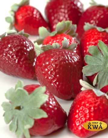 Ягоды Клубники в коробке (12 шт.) 3 размера 6/96