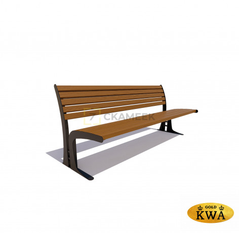 Скамейка «Томск» (0,6 м ангарская сосна)