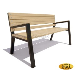 Садово-парковая скамейка «Гамбург» (ангарская сосна 1,8, 40х60)