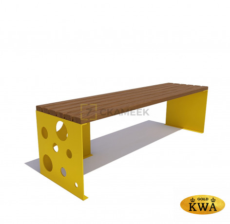 Скамейка уличная «Сыр» (3,0 лиственница,40х60)