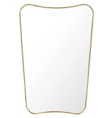 Sky M Gold Зеркало в тонкой раме Smal