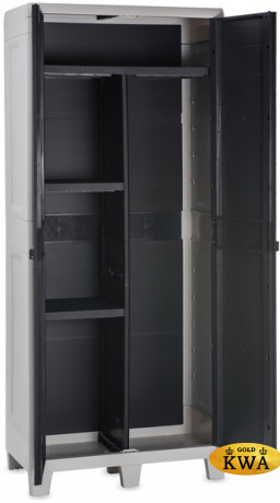 Шкаф WOODY 39 S XL (глубокий), 2-х дверный с 3 полками