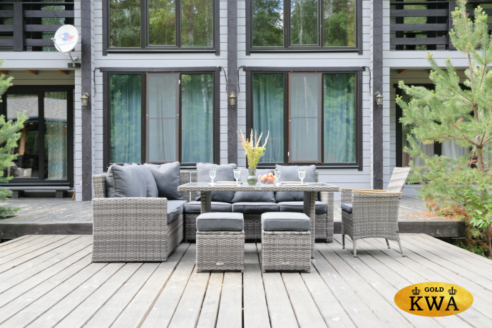 Комплект ZORRO WOOD серый