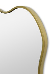 Fancy M Gold Зеркало в тонкой раме