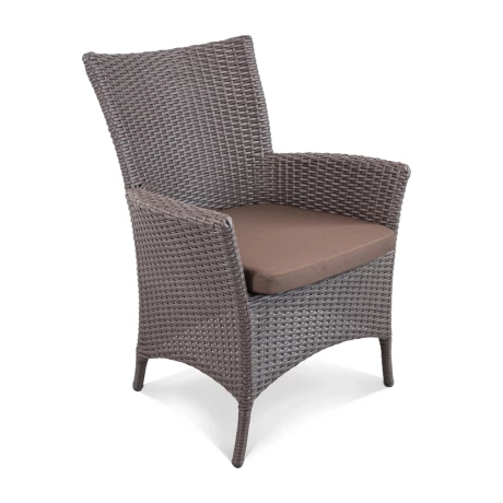 Кресло КИПР Шоколад металлик