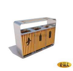 Урна для раздельного сбора «Трио»