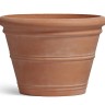 Кашпо TREEZ Ergo Italica Классический конус Терракот д-61, в-43 см