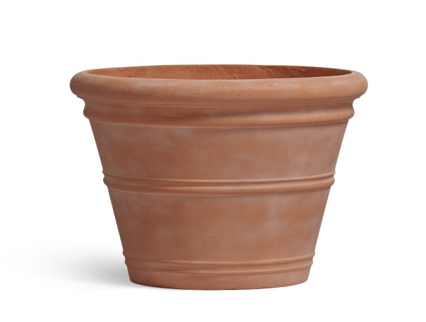 Кашпо TREEZ Ergo Italica Классический конус Терракот д-61, в-43 см