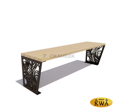 Банкетка «Павлин» (1,8 ангарская сосна, 40х60)