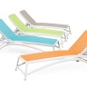 Шезлонг-лежак пластиковый