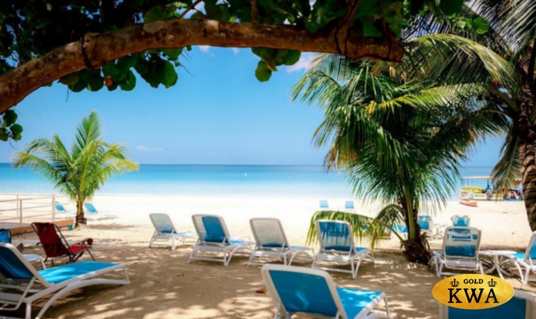 Шезлонг-лежак пластиковый