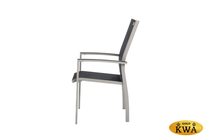Стул из алюминия GONZO графит  Joygarden