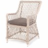 "Латте" плетеное кресло из искусственного ротанга, цвет бежевый