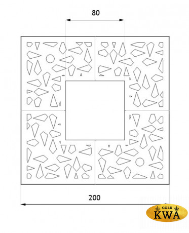 Приствольная решетка Ребус 06.018.0 2000