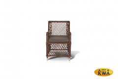 &quot;Айриш&quot; обеденная группа плетеная на 4 персоны, цвет коричневый