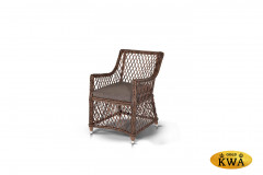 &quot;Айриш&quot; обеденная группа плетеная на 4 персоны, цвет коричневый