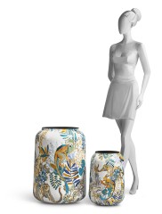 Кашпо TREEZ Effectory Savage Garden Blu