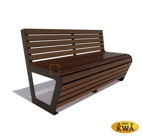 Скамейка «Клин» (ангарская сосна 1,8)