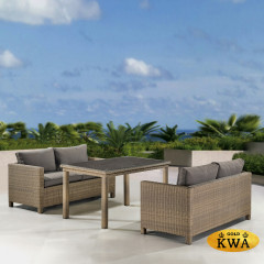 Комплект плетеной мебели T256B/S52B-W56 Light brown