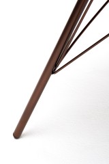 &quot;Конте&quot; интерьерный стол из HPL круглый Ø70см, цвет &quot;дуб&quot;